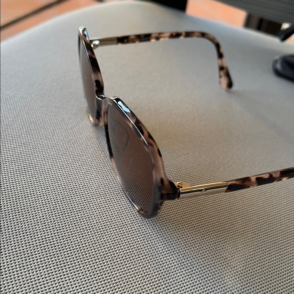 Kate Spade Brylee Hello Sunshine Sunglasses $300 Tortoise & Gold - Picture 4 of 6